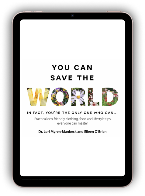 You Can Save The World e-book on tablet